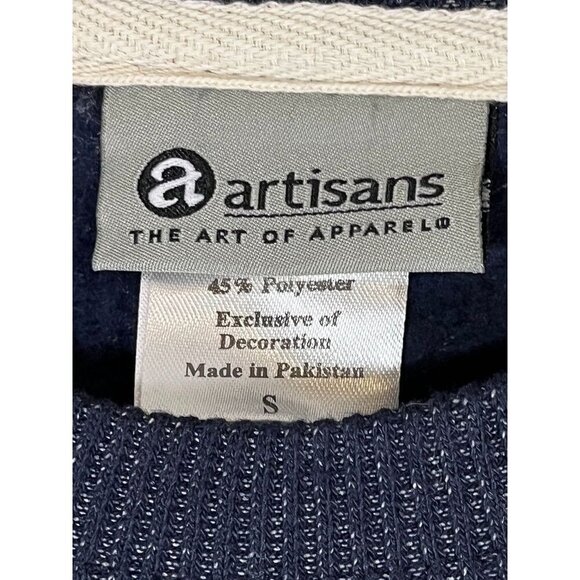 Tennessee Sweatshirt Blue S Crew Preppy Pullover Collegiate Casual Embroidered - Picture 2 of 7